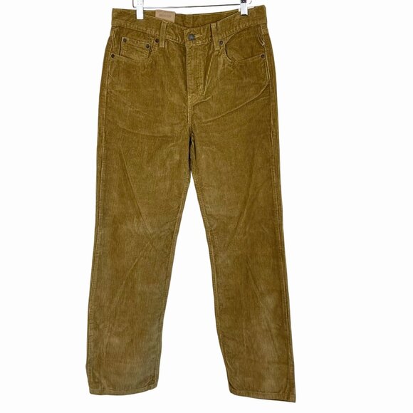 Levis Low Pro Mens Corduroy Pants 29x30 Relaxed Fit Mid Rise Straight Leg NWT's - Picture 1 of 16
